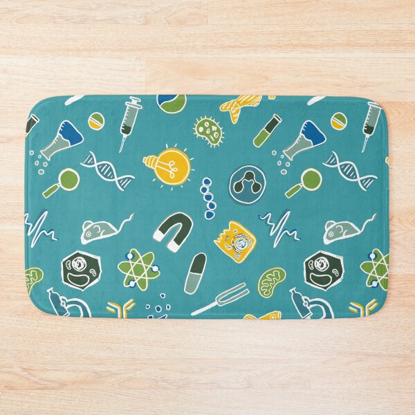 Item preview, Science Icons on Aqua designed and sold by Hodgepodge Bricolage.