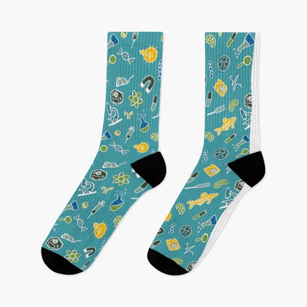 Item preview, Science Icons on Aqua designed and sold by Hodgepodge Bricolage.