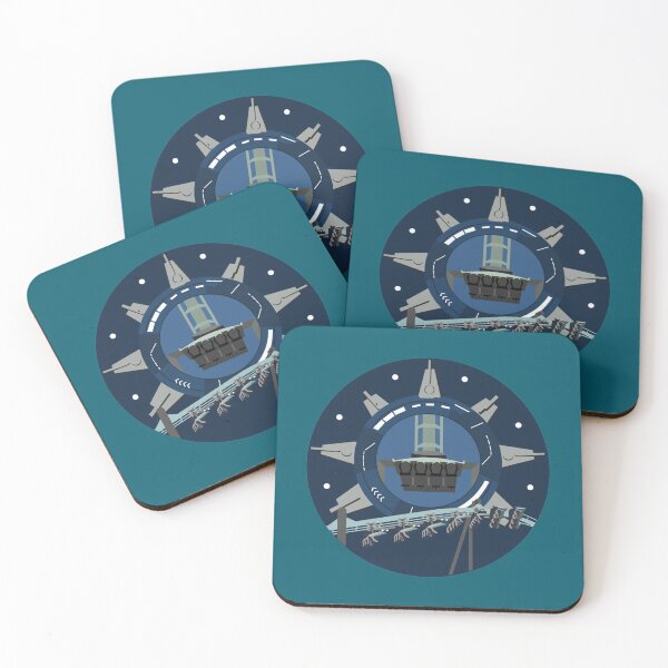 Item preview, Galactic Space Rollercoaster Design Classic designed and sold by SkullzWear.