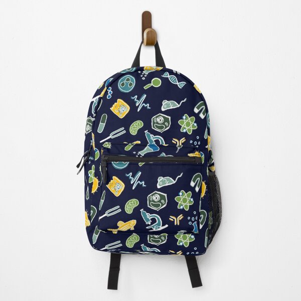 Item preview, Science Icons on Navy designed and sold by Hodgepodge Bricolage.