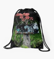 Rural Mail Drawstring Bag