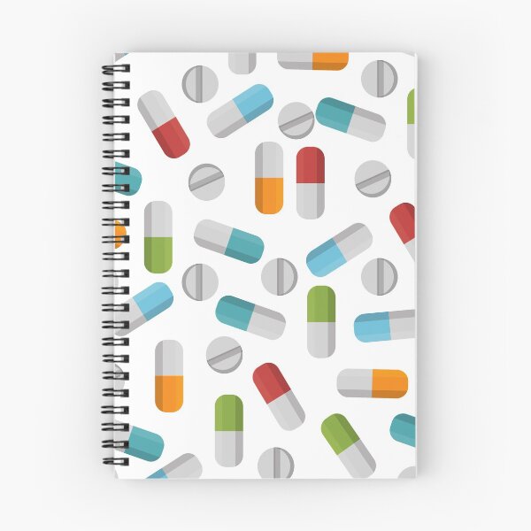 Item preview, Multicoloured Pills Drugs Nurse Doctor Dr  designed and sold by NoImNotBecka.