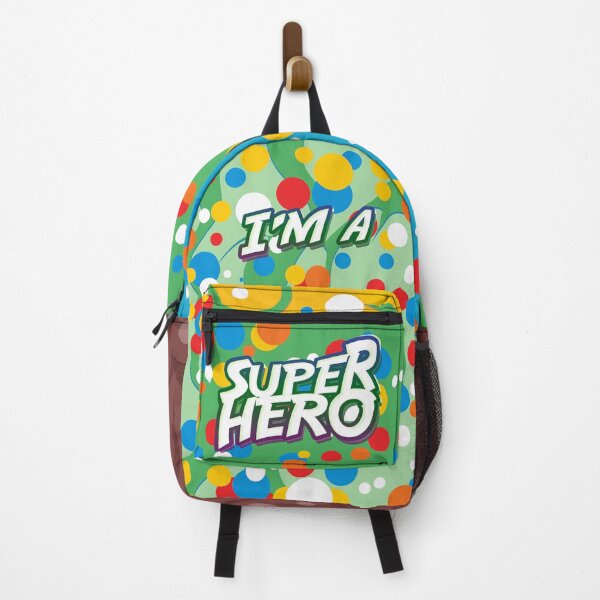 Item preview, Polka dot man, I'm a superhero, pastel tea green color designed and sold by yashik.