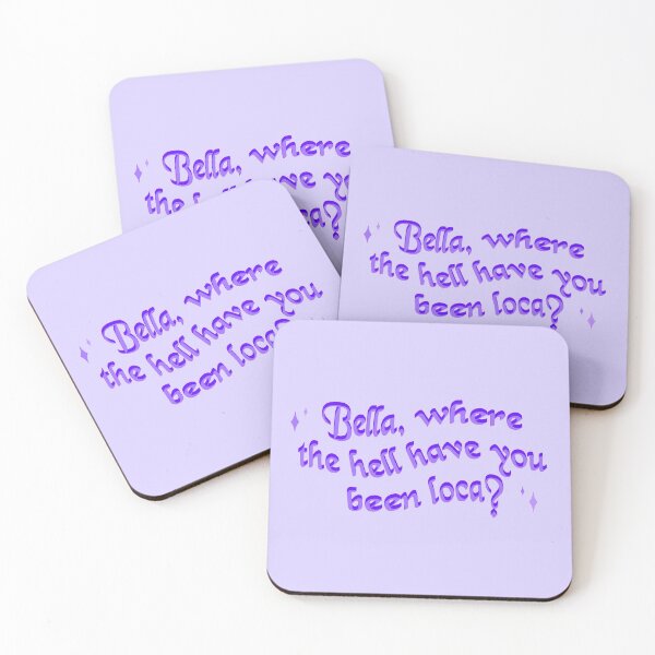 Artikelvorschau, Bella, wo zum Teufel warst du loca? Purples coole Edition entworfen und verkauft von Scarletdove.