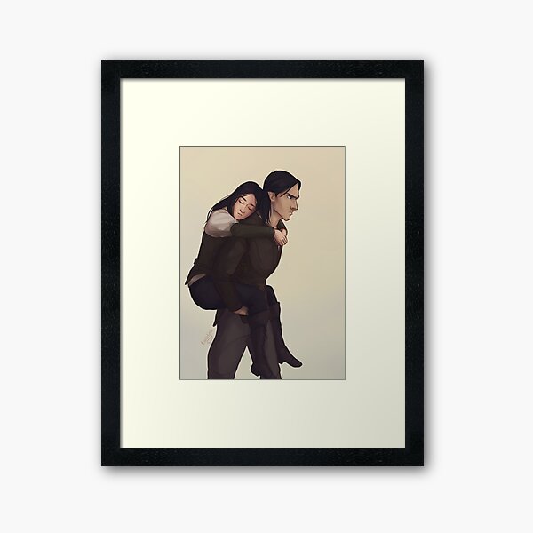 Elorcan Piggyback Framed Art Print