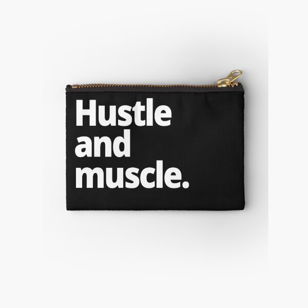 Item preview, Hustle and muscle. designed and sold by WittyChest.