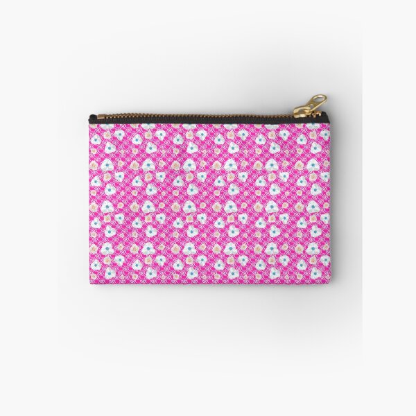 Item preview, Floral white, pink, light blue on pink-Majestic-World-Design MAMartin designed and sold by majesticworld.