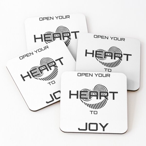 Item preview, Open Your Heart to Joy (Black text) Essential designed and sold by SkullzWear.