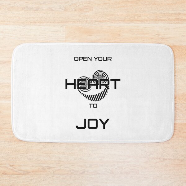 Item preview, Open Your Heart to Joy (Black text) Essential designed and sold by SkullzWear.