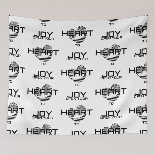 Item preview, Open Your Heart to Joy (Black text) Essential designed and sold by SkullzWear.