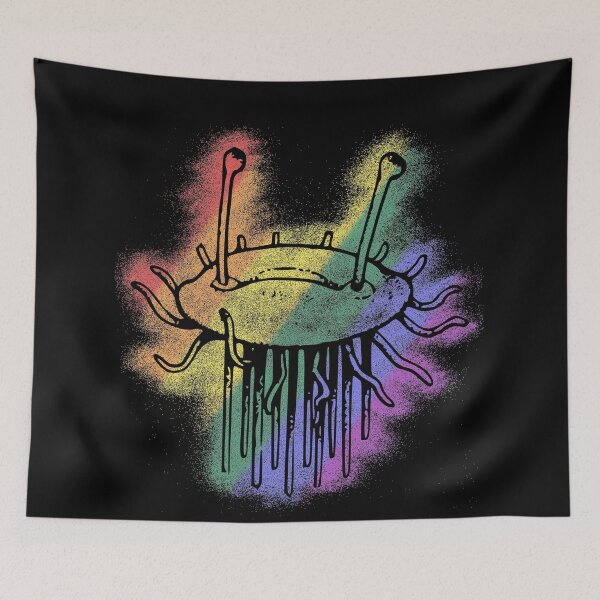 Item preview, Flumph Pride designed and sold by Pseudodrake Shoppe.