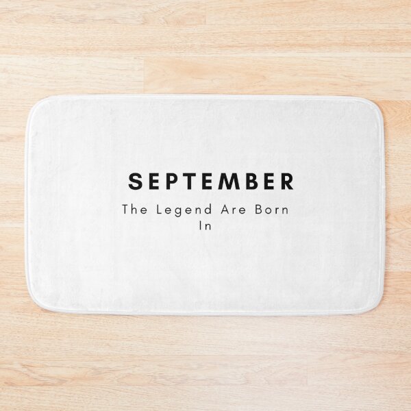 Item preview, The Legend Are Born In September designed and sold by Chanchane Store.