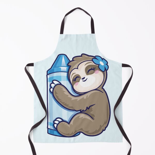 Item preview, Blue Cray on Cute Sloth Lovers Blue designed and sold by pablomendoza.