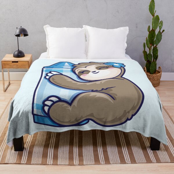 Item preview, Blue Cray on Cute Sloth Lovers Blue designed and sold by pablomendoza.