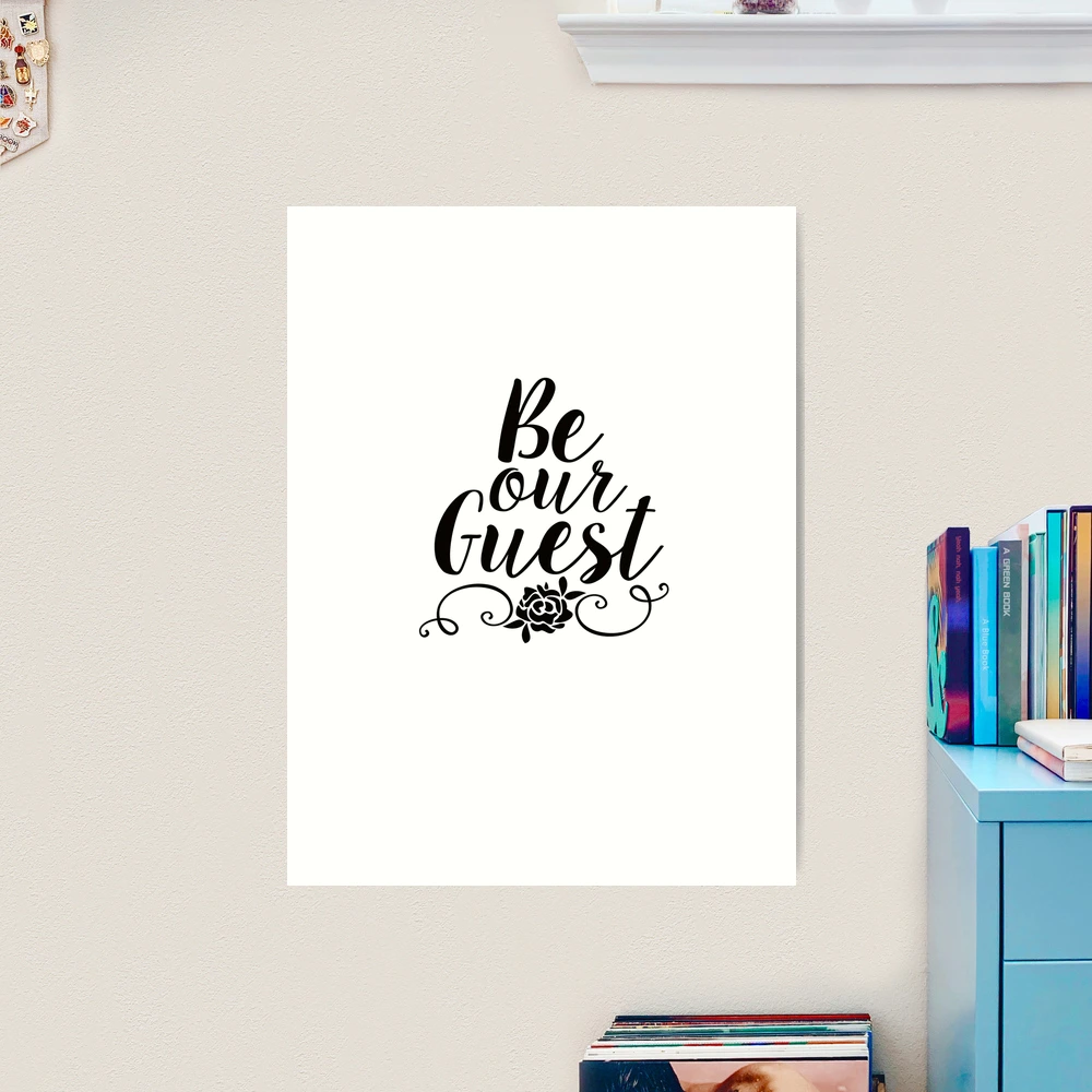 be-our-guest-art-print-for-sale-by-adametzb-redbubble
