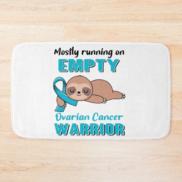 Item preview, Mostly Running On Empty Ovarian Cancer Warrior designed and sold by Brad-FI.