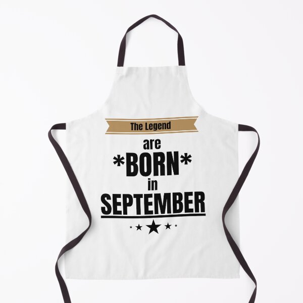 Item preview, The Legend Are Born In September designed and sold by Chanchane Store.