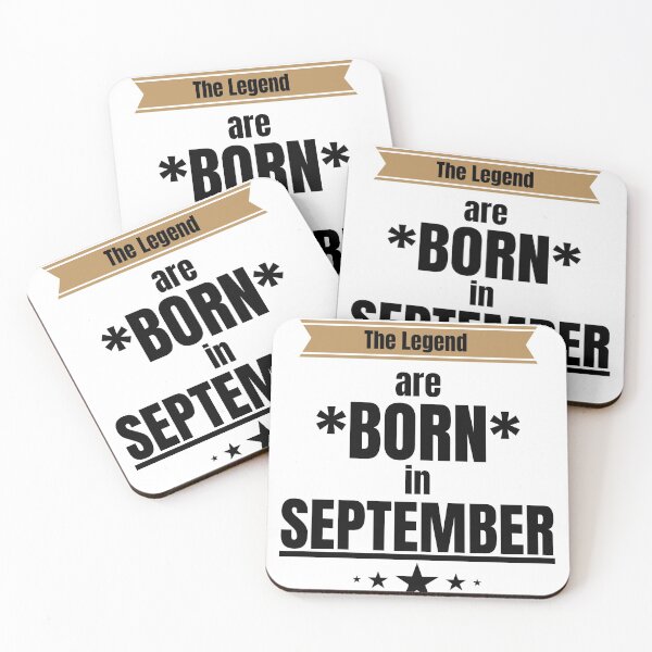 Item preview, The Legend Are Born In September designed and sold by Chanchane Store.