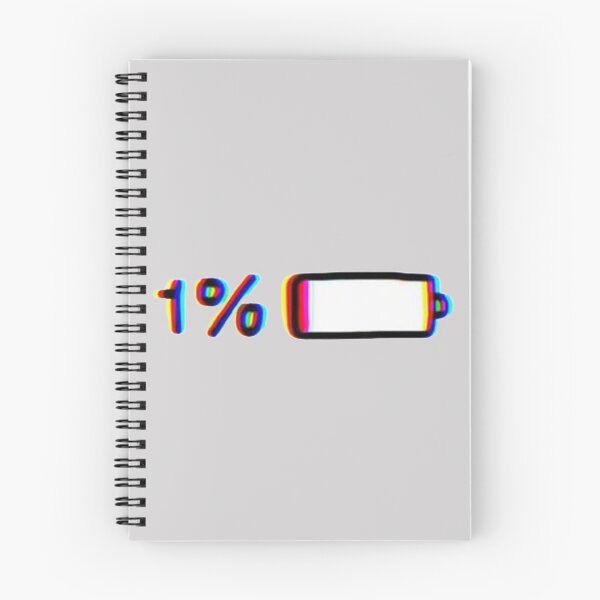 Item preview, One Percent Glitched Effect Battery Print designed and sold by MyQuirkyDesigns.