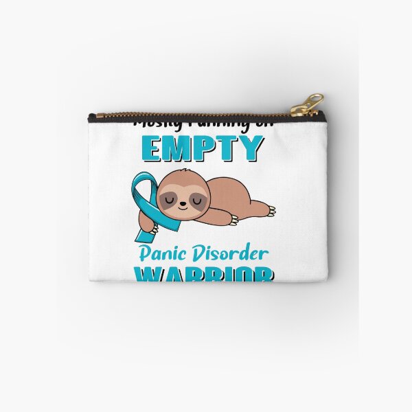 Item preview, Mostly Running On Empty Panic Disorder Warrior designed and sold by Brad-FI.