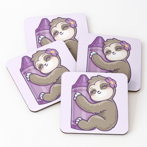 Item preview, Purple Cray on Cute Sloth Lovers Purple  designed and sold by pablomendoza.