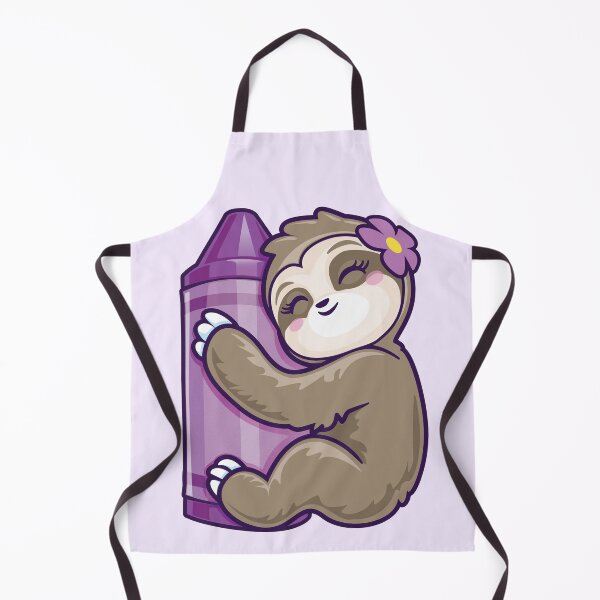 Item preview, Purple Cray on Cute Sloth Lovers Purple designed and sold by pablomendoza.