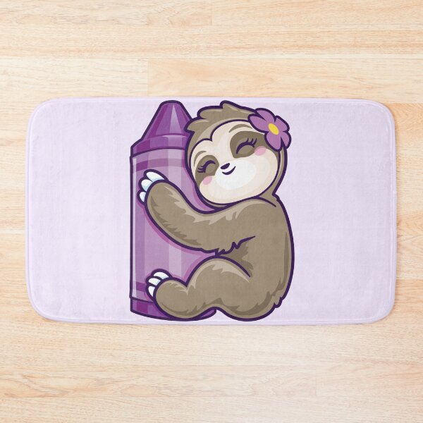 Item preview, Purple Cray on Cute Sloth Lovers Purple  designed and sold by pablomendoza.