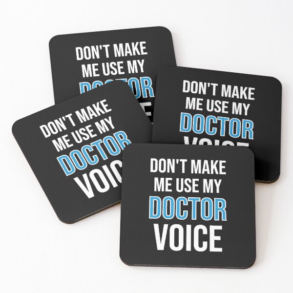 Item preview, Don't Make Me Use My Doctor Voice - Cute Funny Gift For Doctor designed and sold by Shop-collection.