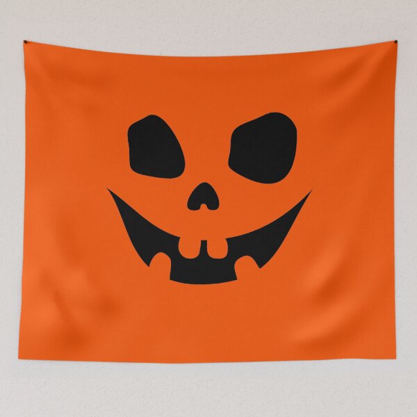 Item preview, Jack O'Lantern Pumpkin Face Smiling Style 6 designed and sold by Darcy777.
