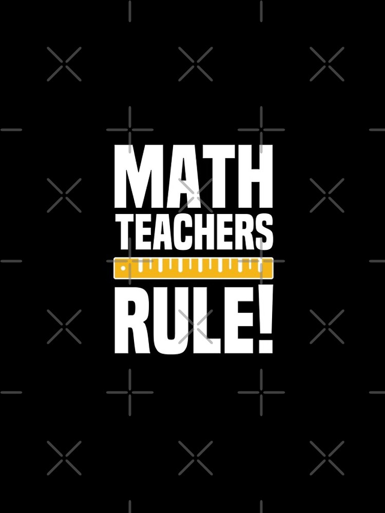 Thumbnail 4 of 4, iPhone Case, Math Teachers Rule - Funny Math Ruler designed and sold by redblackline.