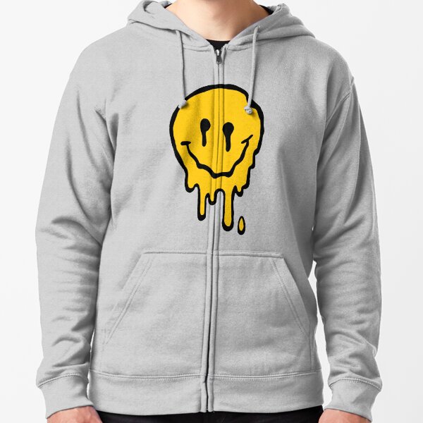 SOURIRE D'ACIDE Veste zippée à capuche