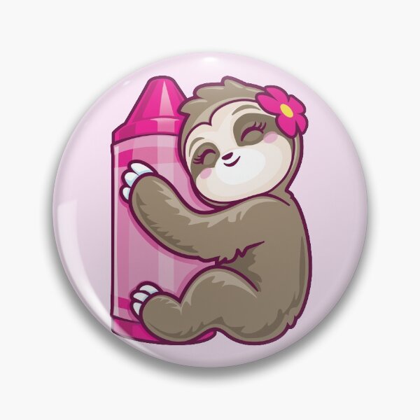 Item preview, Pink Cray on Cute Sloth Lovers Pink  designed and sold by pablomendoza.