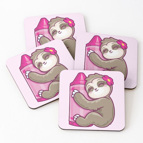 Item preview, Pink Cray on Cute Sloth Lovers Pink  designed and sold by pablomendoza.