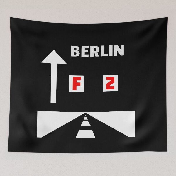 Item preview, Berlin Road Sign designed and sold by porfysoundtrack.