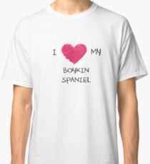 I Love My Boykin Spaniel for Dog Lovers Classic T-Shirt
