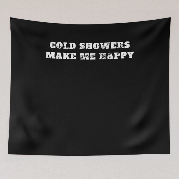 Item preview, Cold showers make me happy breathing Retro Vintage designed and sold by Jeangel97.