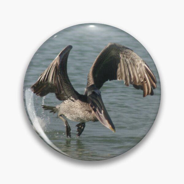 Item preview, Pelican Walking on Water designed and sold by orangelikejazz.