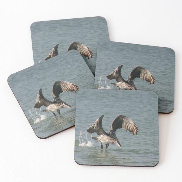 Item preview, Pelican Walking on Water designed and sold by orangelikejazz.