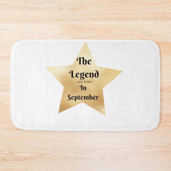 Item preview, The Legend Are Born In September designed and sold by Chanchane Store.