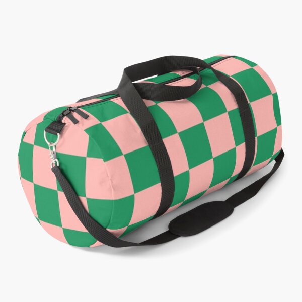 Item preview, Checkerboard Mini Check Checkered Pattern in Pink and Green designed and sold by kierkegaard.