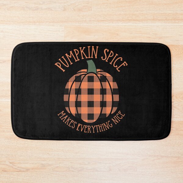 Item preview, Pumpkin Spice Makes Everything Buffalo Plaid Pumpkin designed and sold by Krysanthe.