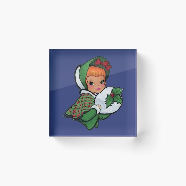 Item preview, Vintage Christmas Irish Lass designed and sold by ComicKitsch.
