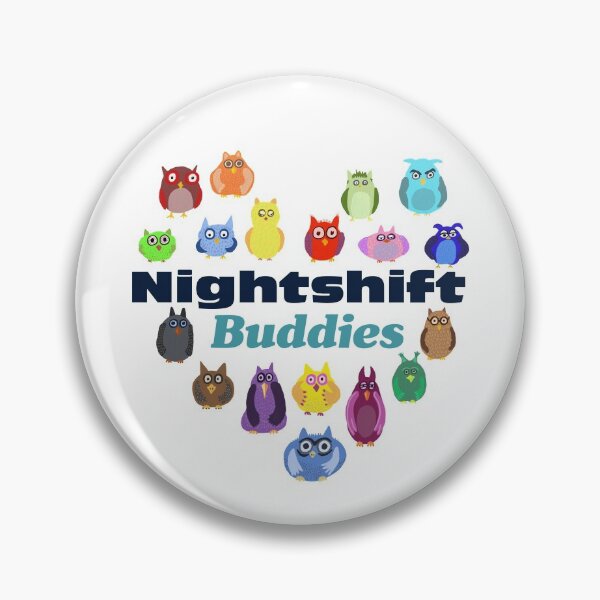 Item preview, Nightshift Buddies Owls designed and sold by lordyswiss.