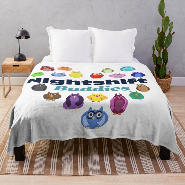 Item preview, Nightshift Buddies Owls designed and sold by lordyswiss.