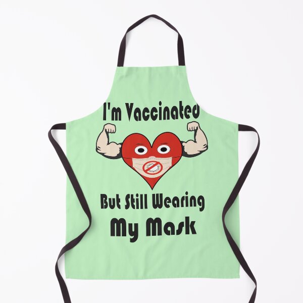 Item preview, I'm Vaccinated But Still Wearing My Mask designed and sold by diaza.
