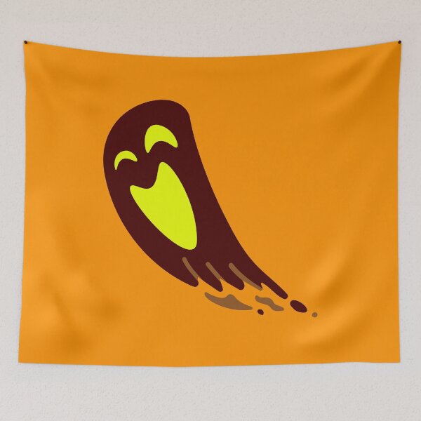 Item preview, Smiling and Funny Ghost designed and sold by TrazosdeLala.
