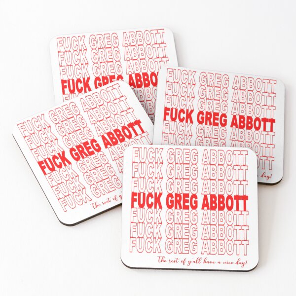 Item preview, F*ck Greg Abbott, Thank you Bag Edition designed and sold by KBwiththeTees.