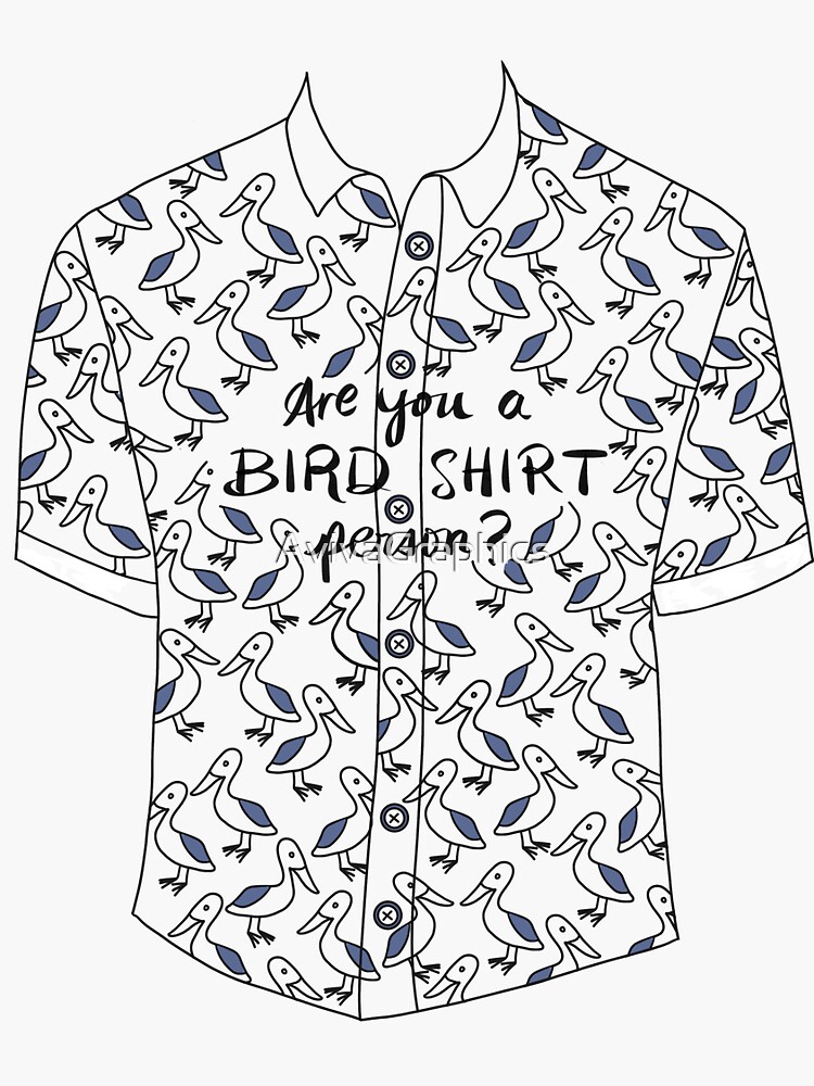 Winston Bird Shirt New Girl