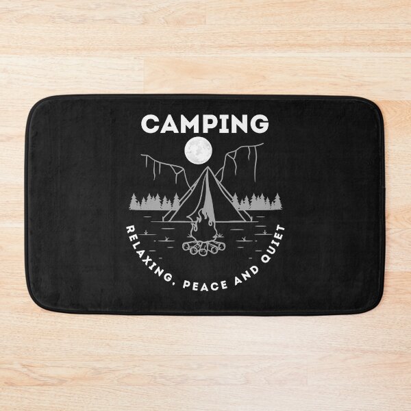 Item preview, Camping. Relaxing, peace and quiet designed and sold by Dreamingnewfie.