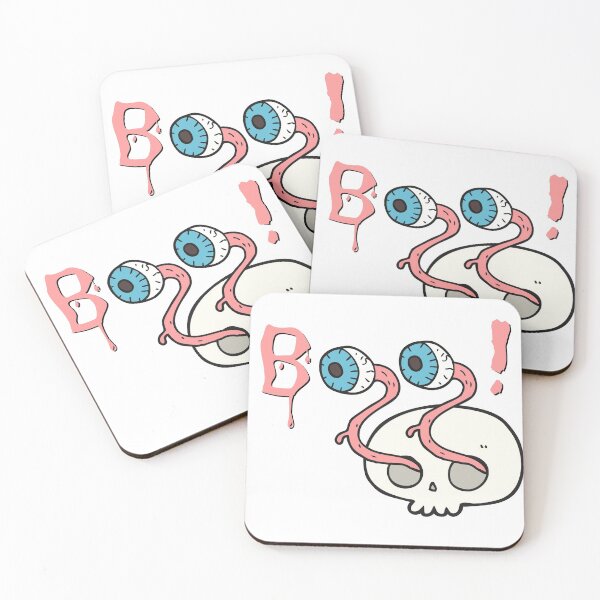 Item preview, Halloween Boo Eyeballs Skull designed and sold by Designs By YL.